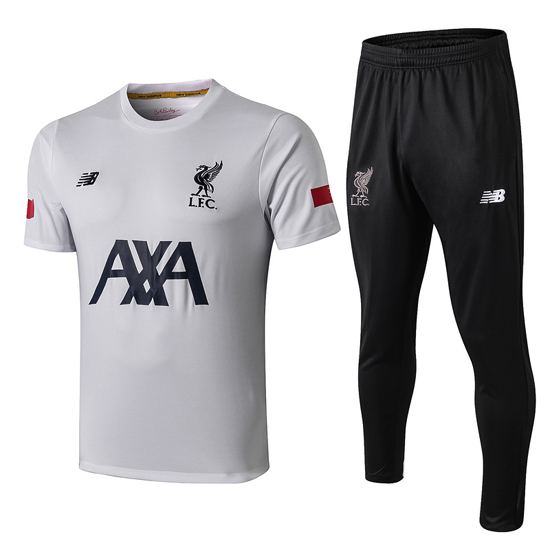 Tuta da Track Liverpool Manica Corta 2019/2020 Bianco - Clicca l'immagine per chiudere
